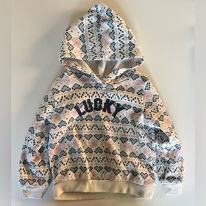 Lucky Brand Toddler Girl Hoodie 4T